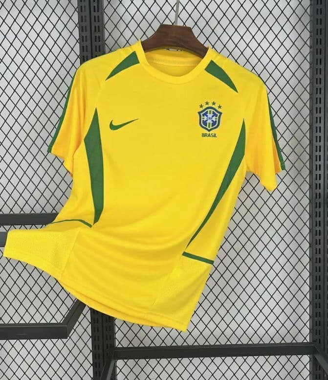 CAMISA DO BRASIL HOME - RETRÔ 2002